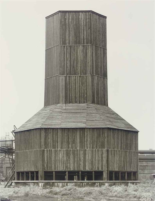 BECHER Bernd et Hilla, Tour de refroidissement, Zeche Mont Cenis, Herne, région de la Ruhr, Allemagne, 1965